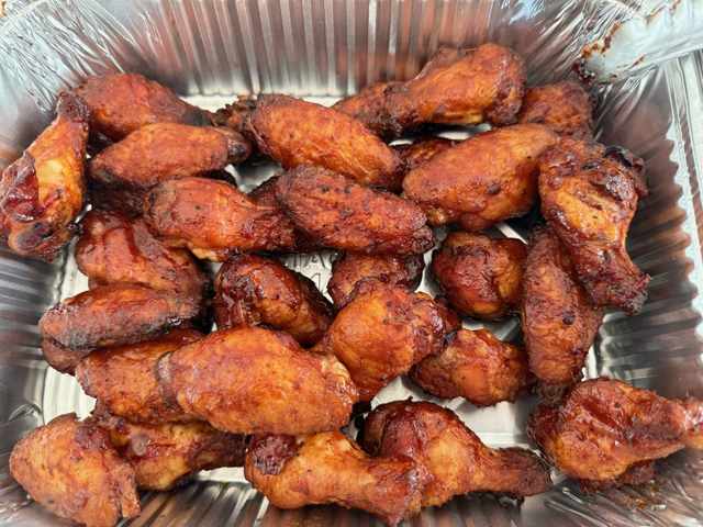 Golden Hive Honey BBQ Wings