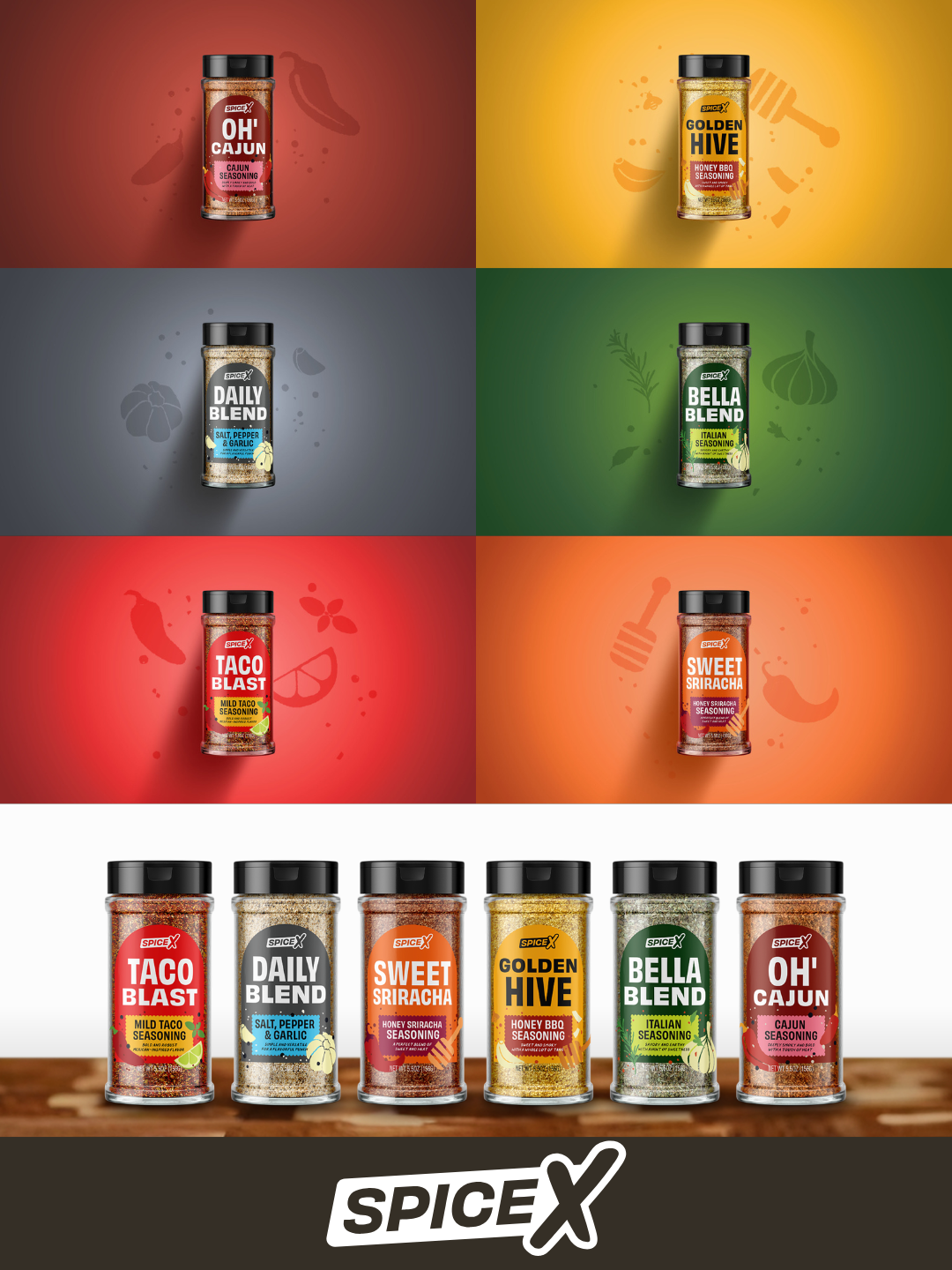 The complete SpiceX bundle — all six blends